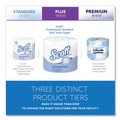 Toilet Paper | Scott 04460 Essential Standard Septic Safe 2 Ply Roll Bathroom Tissue - White (80/Carton) image number 9