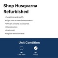 Handheld Blowers | Factory Reconditioned Husqvarna 125B 28cc Gas Variable Speed Handheld Blower (Class B) image number 1