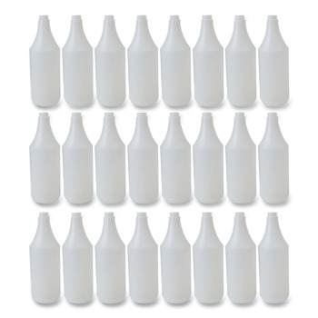 Boardwalk 32 oz. Embossed Spray Bottle - Clear (24/Carton)