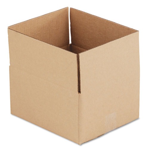 General Supply UFS12106 Fixed-Depth Shipping Boxes, Regular Slotted Container (rsc), 12-in X 10-in X 6-in, Brown Kraft, 25/bundle image number 0