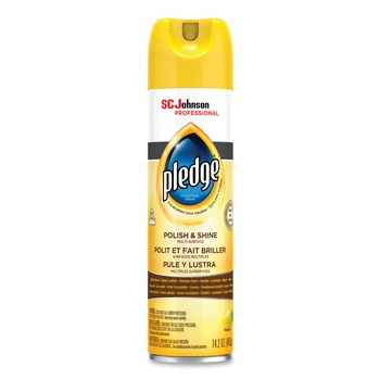 Pledge 14.2 oz Furniture Polish Aerosol Spray - Lemon