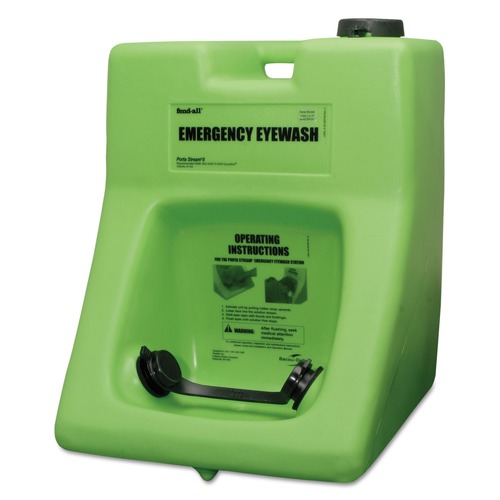 Office Jansan | Honeywell 32-001000-0000 Fendall Porta Stream II 16 Gallon Eye Wash Station with Eyesaline Concentrate image number 0