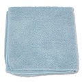Cleaning Cloths | Boardwalk BWK12BLUCLOTH 12 in. x 12 in. Microfiber Cleaning Cloths - Blue (12/Pack) image number 1
