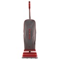 Upright Vacuum | Oreck Commercial U2000R-1 120V 4 Amp 1 Speed 12 in. Cleaning Path Corded Upright Vacuum - Red/Gray image number 0