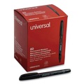 Office Jansan | Universal UNV07074 Fine Bullet Tip Pen-Style Permanent Marker - Black (60/Pack) image number 0