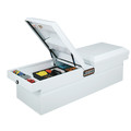 Crossover Truck Boxes | JOBOX JSC1464980 Steel Gull Wing Lid Deep Full-size Crossover Truck Box (White) image number 1