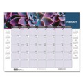 Bulletin Boards | House of Doolittle 121 17 in. x 22 in. 12-Month (Jan-Dec 2026) Recycled Succulent and Cacti Desk Pad Calendar - Multicolor Sheets/Black Corners image number 2