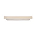 Food Service | Hefty RFP D77300PK 6.75 in. Diameter ECOSAVE Sugarcane Plate Tableware - White (30/Pack) image number 2