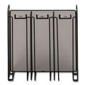 Bulk Savings Pricing 2 | Safco 3292BL 12.75 in. x 4.5 in. x 13.25 in. 3 Compartments Steel Mesh Onyx Breakroom Organizers - Black image number 0