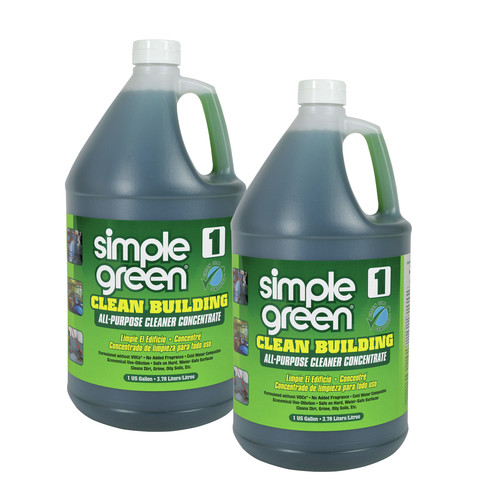 All-Purpose Cleaners | Simple Green 1210000211001 Clean Building 1-Gallon All-Purpose Cleaner Concentrate (2/Carton) image number 0