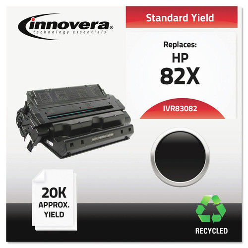Ink & Toner | Innovera IVR83082 Remanufactured C4182x (82x) High-Yield Toner, Black image number 0