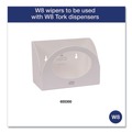 Cleaning Cloths | Tork 520350 1-Ply 12.6 in. x 15.16 in. Industrial Cleaning Cloths - Gray (55/Carton) image number 3