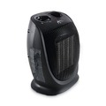 Portable Heaters | Alera ALEHECH09 1500 W 7.12 in. x 5.87 in. x 8.75 in. Ceramic Heater - Black image number 1
