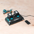 Chargers | Makita DC18RD 18V Lithium-Ion Dual Port Rapid Optimum Charger image number 9