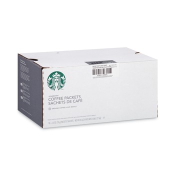 Starbucks 12420994 2-1/2 oz Packet Coffee - Pike Place Decaf (18/Box)