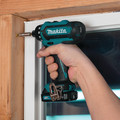 Drill Drivers | Makita FD06R1 12V max CXT Lithium-Ion Hex 1/4 in. Cordless Drill Driver Kit (2 Ah) image number 2