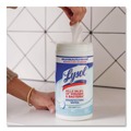 Cleaning & Janitorial Supplies | LYSOL Brand 19200-89346 7 in. x 7.25 in. 1-Ply Disinfecting Wipes - Crisp Linen/White image number 4