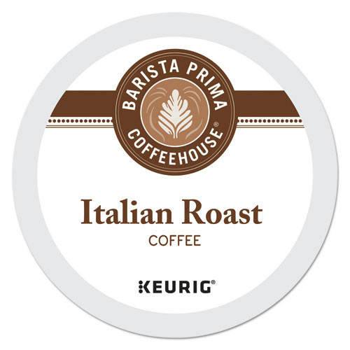 Office Jansan | Barista Prima Coffeehouse 5000355673 K-Cups Coffee Pack - Italian Roast (24/Box) image number 0
