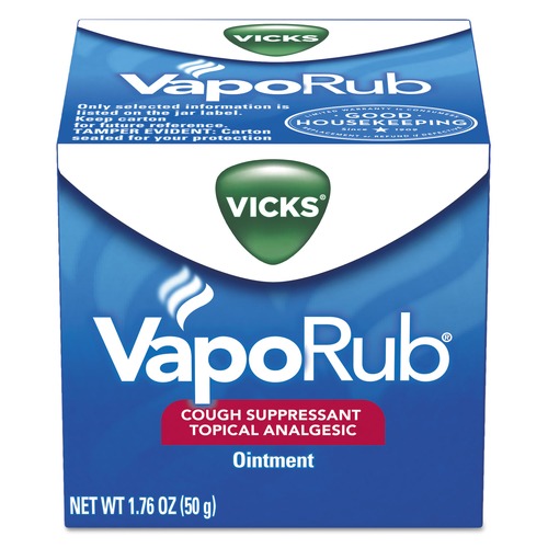 Medicine | Vicks 00361EA 1.76 Oz. Jar Vaporub image number 0