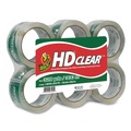 Office Jansan | Duck 287084 1.88 in. x 55 yds 3 in. Core Heavy-Duty Carton Packaging Tape - Clear (6/Pack) image number 0