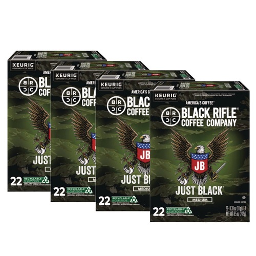 Food Service | Keurig 5000384042 Coffee K-Cups - Just Black (88/Carton) image number 0