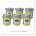 Cleaning & Janitorial Supplies | GOJO Industries 6396-06 10-1/2 in. x 12-1/4 in. Scrubbing Towels, Hand Cleaning - Fresh Citrus (6/Carton) image number 1