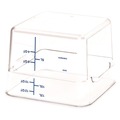 Bulk Savings Pricing 3 | Carlisle 1195407 11.13 in. x 11.13 in. x 8.25 in. 12 qt. Squares Polycarbonate Food Storage Container - Clear image number 3