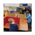 Office & Office Supplies | Flipside 61849 48 in. x 18 in. Study Carrel - Assorted Colors (24/Pack) image number 3