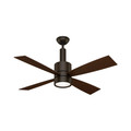 Ceiling Fans | Casablanca 59069 Bullet 54 in. Contemporary Brushed Cocoa Burnt Walnut Indoor Ceiling Fan image number 1