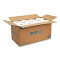 Office Jansan | Morcon Paper M125 1-Ply Small Core Septic-Safe Bath Tissue - White (2500 Sheets/Roll, 24 Rolls/Carton) image number 4