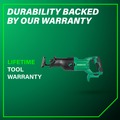 New Year New Savings! Save $25 off $150 | Metabo HPT CR18DBQ4M 18V MultiVolt Lithium-Ion Cordless Reciprocating Saw (Tool Only) image number 10