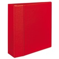 Office Jansan | Avery 79584 3 Locking One Touch EZD Rings 4 in. Capacity 11 in. x 8.5 in. Heavy-Duty Non-View Binder with DuraHinge - Red image number 1