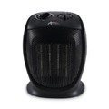 Portable Heaters | Alera ALEHECH09 1500 W 7.12 in. x 5.87 in. x 8.75 in. Ceramic Heater - Black image number 0
