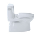 Toilets | TOTO MS614114CUFG#01 Carlyle II One-Piece Elongated 1.0 GPF Toilet (Cotton White) image number 4