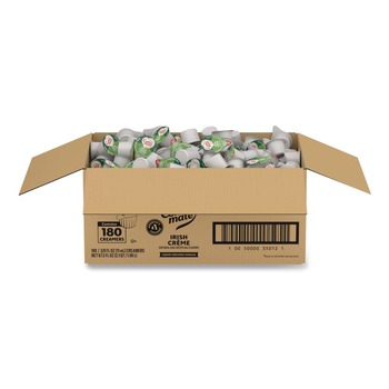 Coffee-Mate 08506985 0.38 oz Mini Cups Bulk Liquid Coffee Creamer - Irish Cream (180/Carton)
