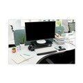 Office Jansan | 3M MS90B 20 in. x 12 in. x 1 in. to 5.78 in. 40-lb. Capacity Adjustable Monitor Stand - Black/Silver image number 1