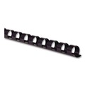 Office & Office Supplies | GBC 4000118 1 in. Diameter 225 Sheet Capacity CombBind Standard Spines - Black (100/Box) image number 1