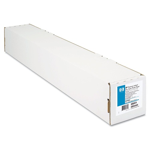  | HP Q7996A 42 in. x 100 ft. Premium Instant-Dry Photo Paper - Satin White (1 Roll) image number 0