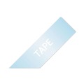 Office Jansan | Brother P-Touch TZES135 0.47 in. x 26.2 ft. TZE Standard Adhesive Laminated Labeling Tape - White on Clear image number 1