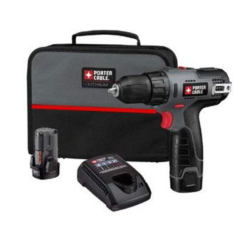 Factory Reconditioned Porter-Cable 12V MAX Tradesman Lithium-Ion 2-Speed Compact 3/8 in. Cordless Drill (1.3 Ah)