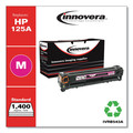 Innovera IVRB543A 1400 Page-Yield Remanufactured Replacement for HP 125A Toner - Magenta image number 1