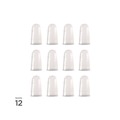 Cleaning Cloths | LEE 41070 Size 12 Micro-Gel Fingertips - Large Clear (12/Pack) image number 3
