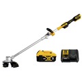 String Trimmers | Factory Reconditioned Dewalt DCST922P1R 20V MAX Lithium-Ion Cordless 14 in. Folding String Trimmer Kit (5 Ah) image number 0