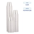 Cups and Lids | Boardwalk BWKPRTN4TS 4 oz. Polypropylene Souffle/Portion Cups - Translucent (2500/Carton) image number 6