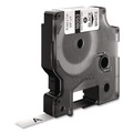 Office Jansan | DYMO 18053 Rhino 0.37 in. x 5 ft. Heat Shrink Tube Industrial Label Tape - White/Black image number 1