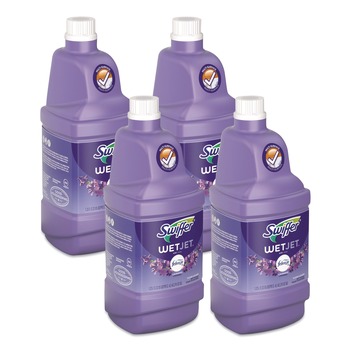 Swiffer WetJet 1.25 Liter System Cleaning-Solution Refill - Lavender Scent (4/Carton)