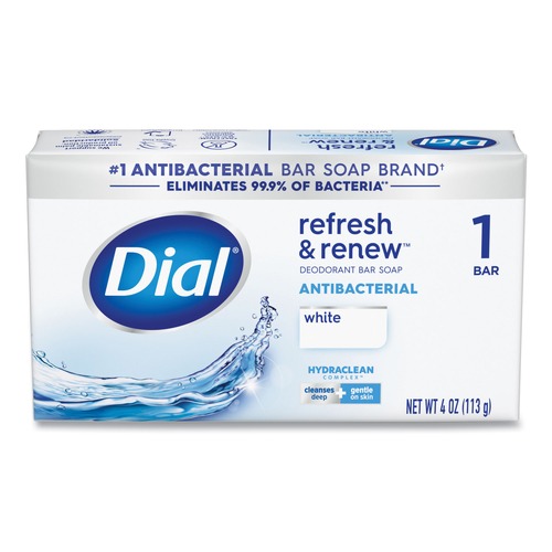 Office Jansan | Dial 52336 92633 4 oz Deodorant Bar Soap - Iconic Dial Soap Scent (36/Carton) image number 0