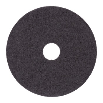 Boardwalk BWK4012BLA 12 in. Diameter Stripping Floor Pads - Black (5/Carton)