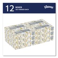 Cleaning & Janitorial Supplies | Kleenex 3076 2-Ply Facial Tissue for Business - White (12 Boxes/Carton) image number 2