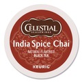 Food Service | Celestial Seasonings 5000330013 Tea K-Cups - India Spice Chai (96/Carton) image number 1